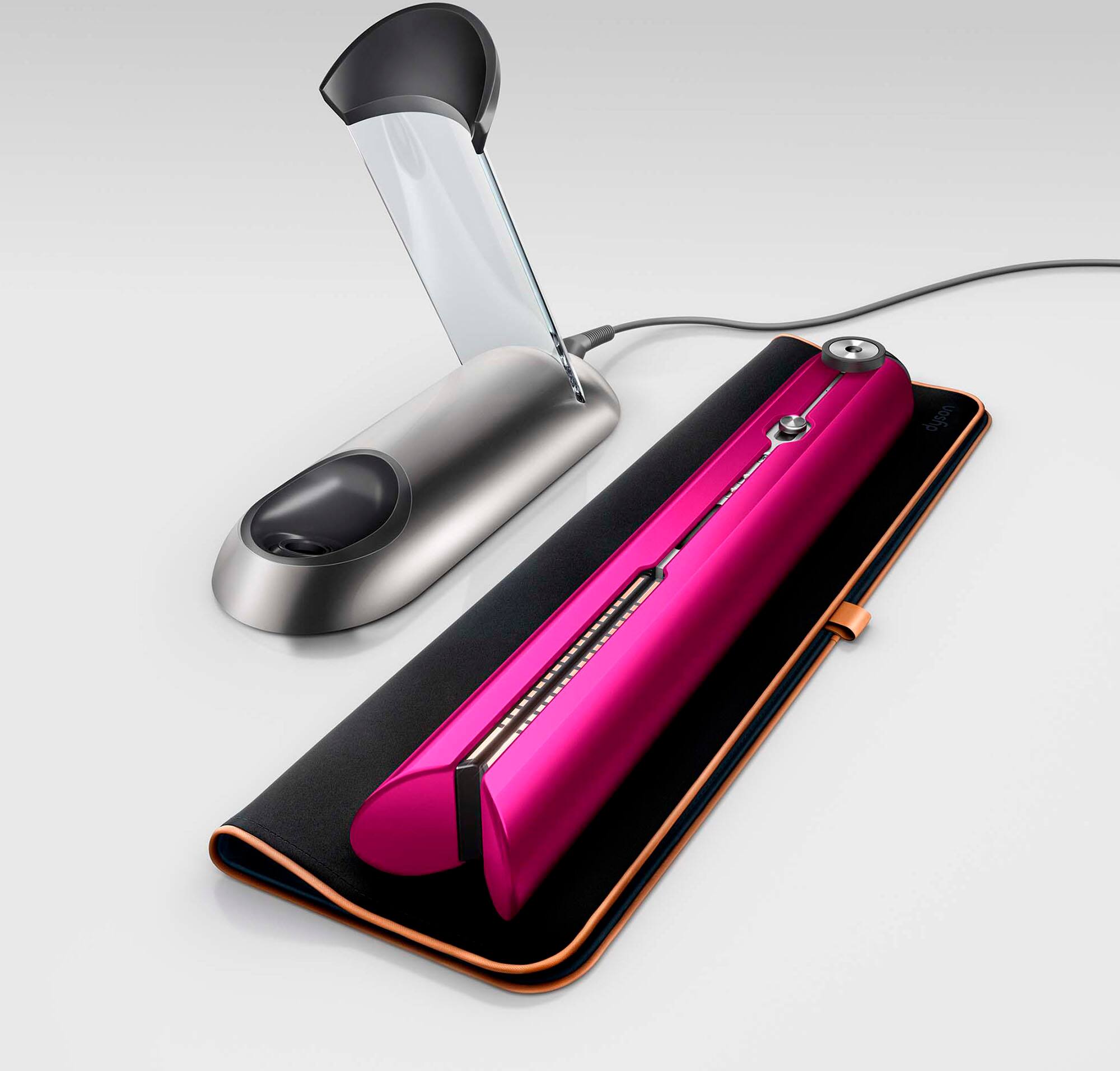 Alt View 14. Dyson - Corrale Hair Straightener - Fuchsia/Nickel.
