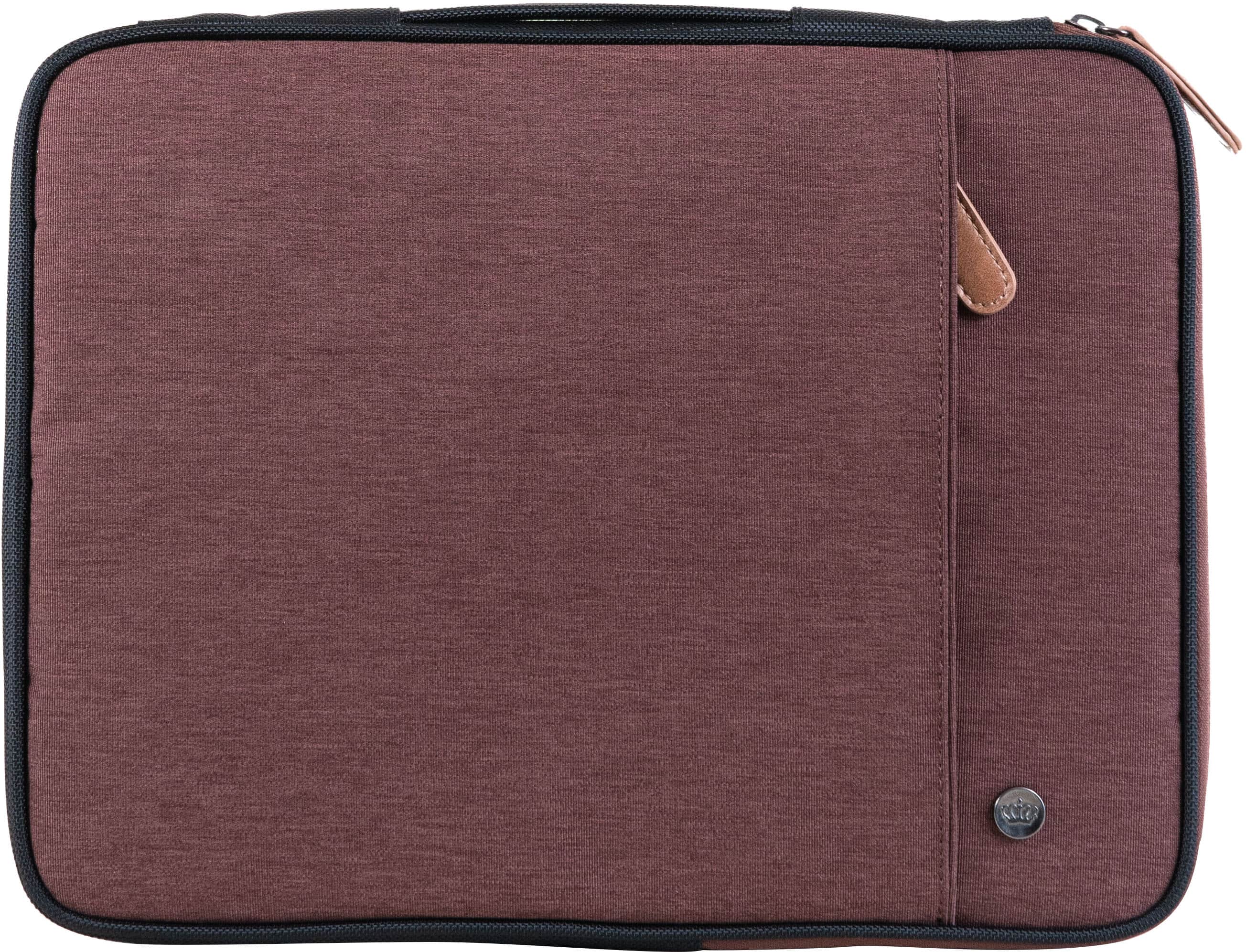 Back. PKG - Laptop Sleeve for up to 14" Laptop - Rum Raisin.