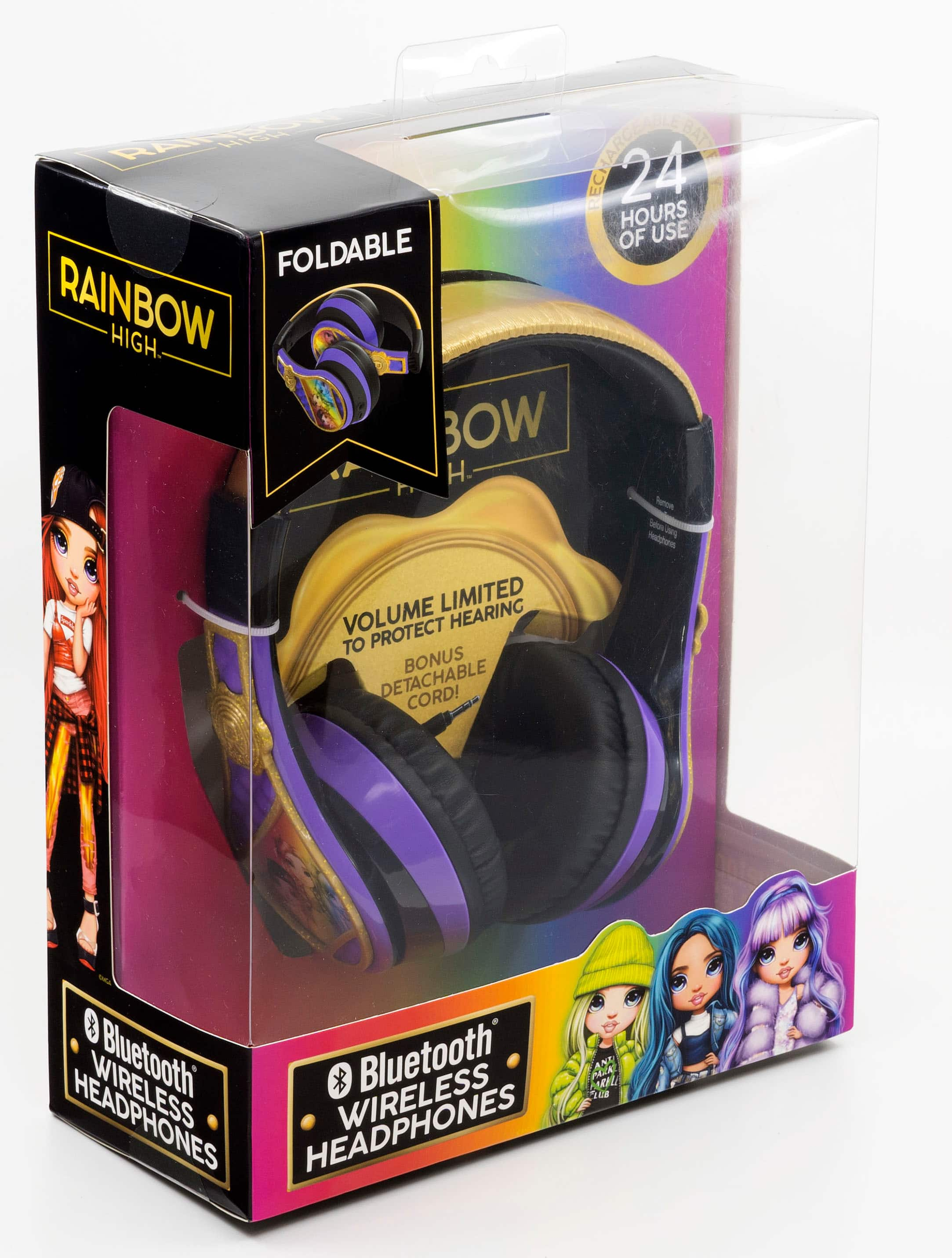 Blue Rainbow Friends Headphones