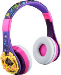 eKids - Disney Encanto Bluetooth Wireless Headphones - purple - Front_Zoom