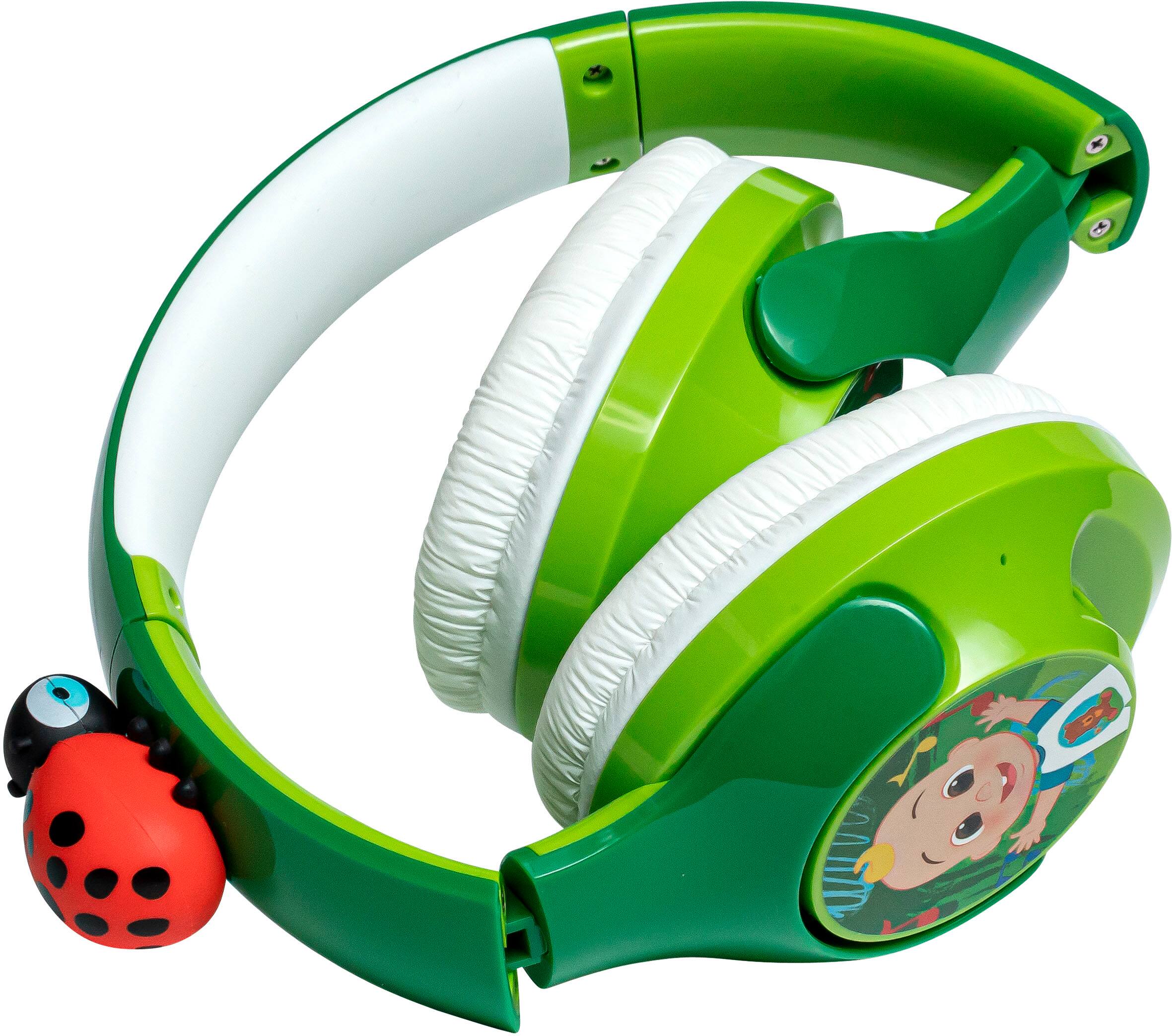 Alt View 14. eKids - Cocomelon Bluetooth Headphones - green.