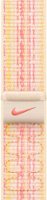 Apple - 45mm Starlight/Pink Nike Sport Loop - Starlight/Pink - Angle_Zoom