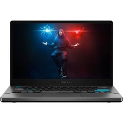 ASUS - Zephyrus G14 AW SE 14" WQHD Gaming Laptop - Ryzen 9 5900HS - 16GB - NVIDIA GeForce RTX 3050 Ti - 1TB SSD - Gray - Front_Zoom