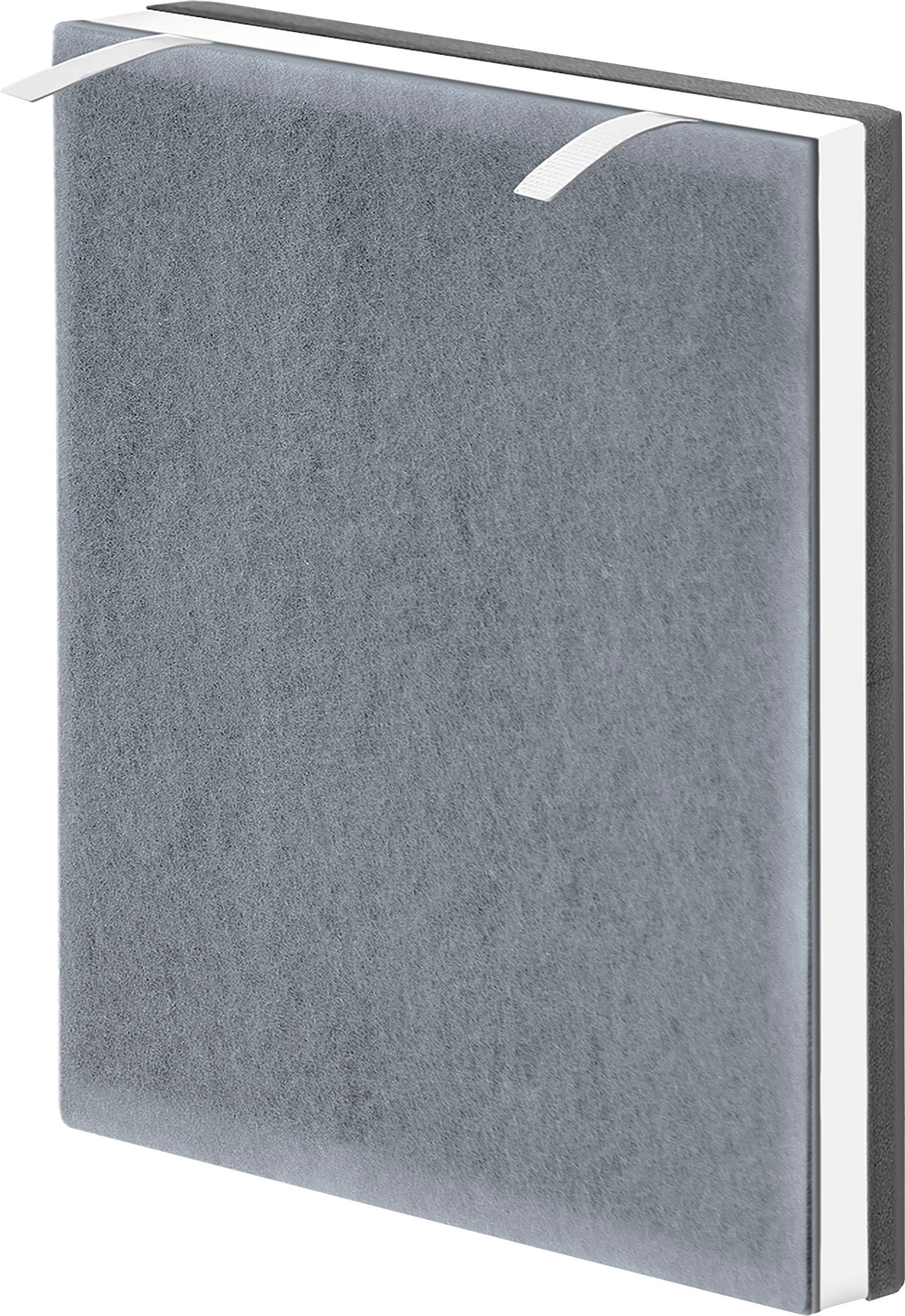 Front. Levoit - Vital 100 Plus True HEPA Replacement Filter - Gray.