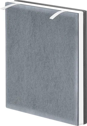 Front. Levoit - Vital 100 Plus True HEPA Replacement Filter - Gray.