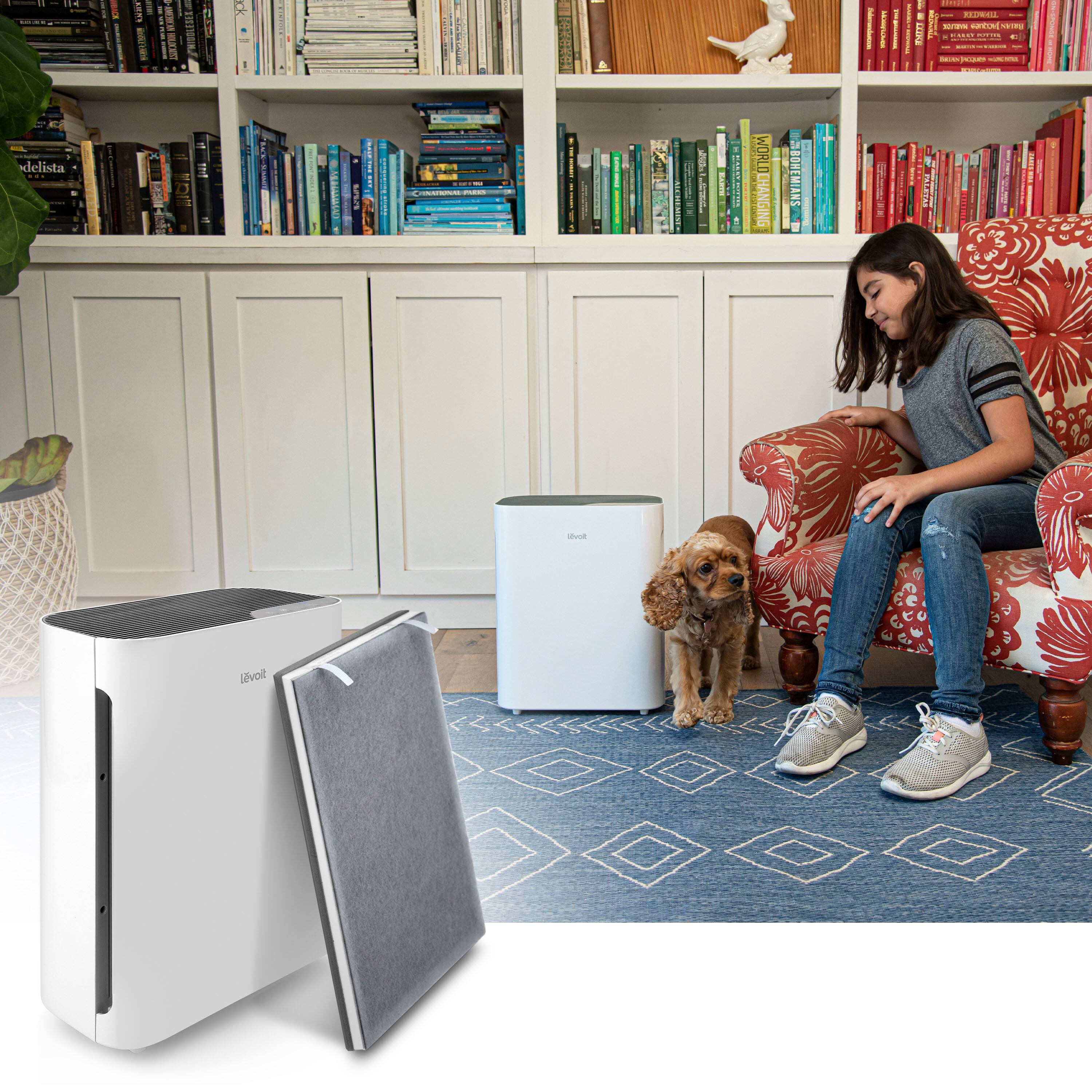 Alt View 13. Levoit - Vital 100 Plus True HEPA Replacement Filter - Gray.