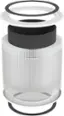 Alt View 11. Levoit - PlasmaPro 200S True HEPA Replacement Filter - White.