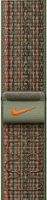 Apple - 45mm Sequoia/Orange Nike Sport Loop - Sequoia/Orange - Angle_Zoom