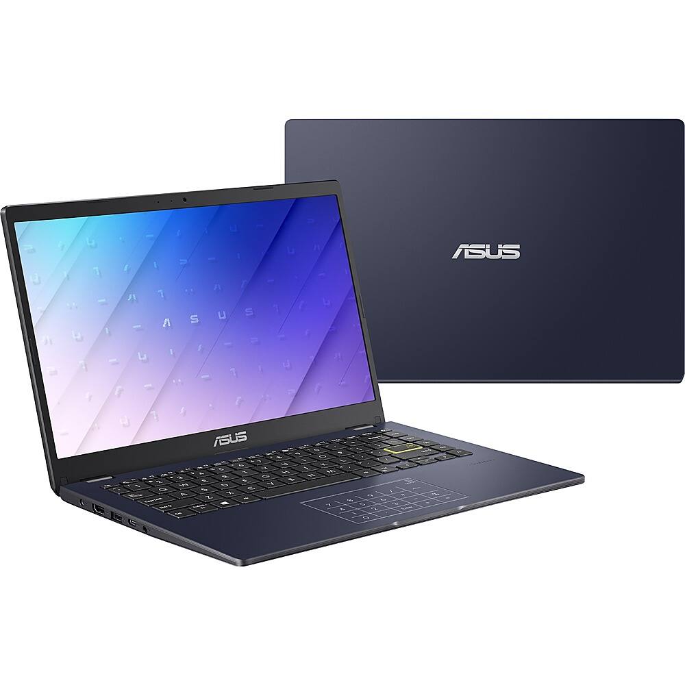 Best Buy ASUS L410 14" Laptop Intel Pentium Silver 4 GB Memory 128 GB eMMC Star Black L410MADS21