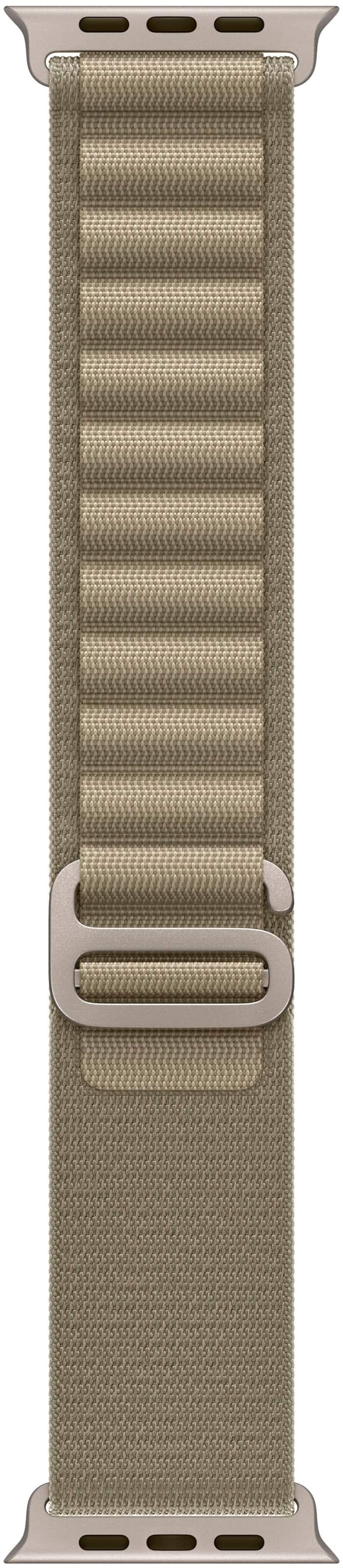 Apple - 49mm Alpine Loop - Large - Olive - Angle_Zoom