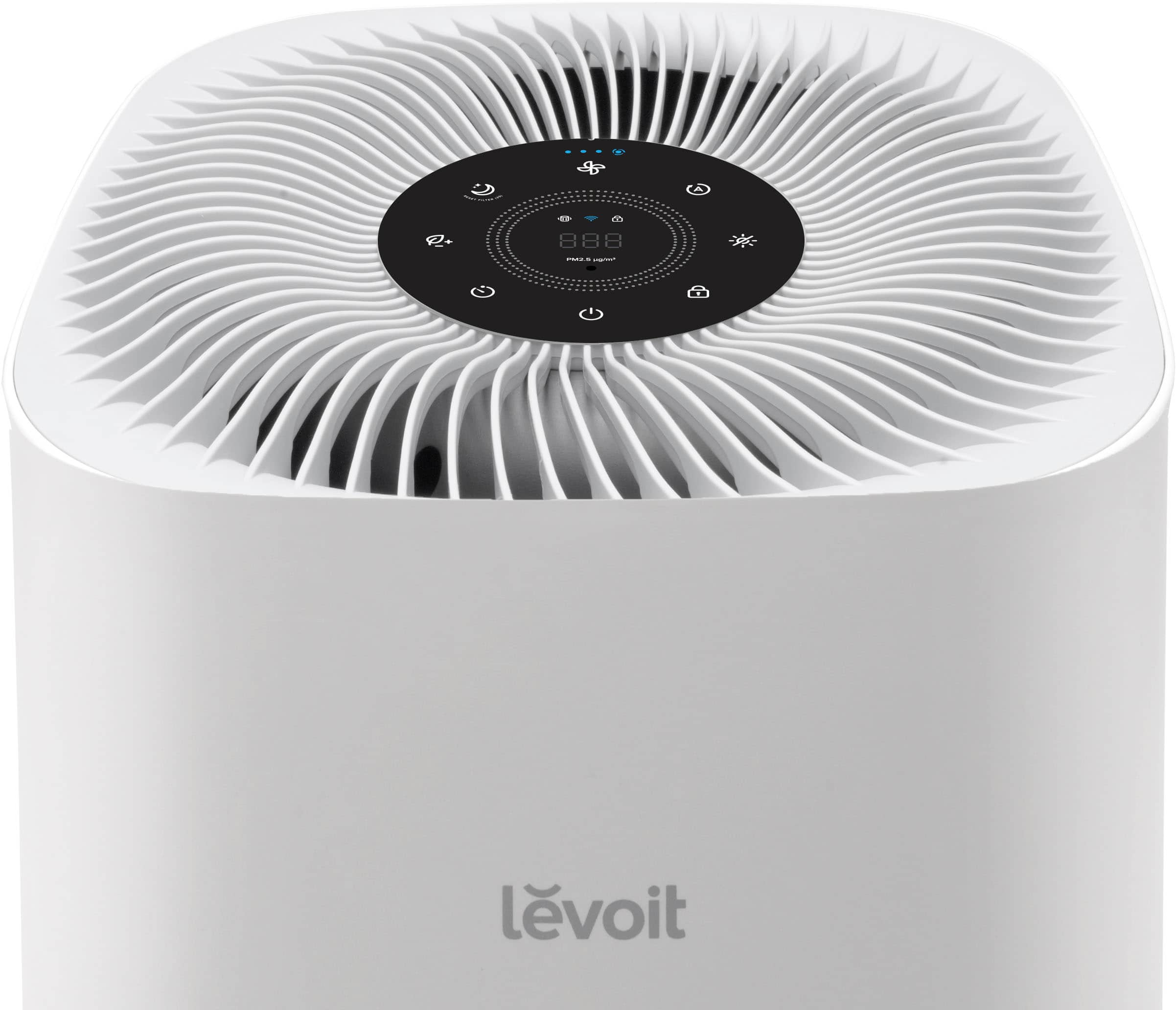 Alt View 16. Levoit - PlasmaPro 600S Smart 635 Sq. Ft True HEPA Air Purifier - White.