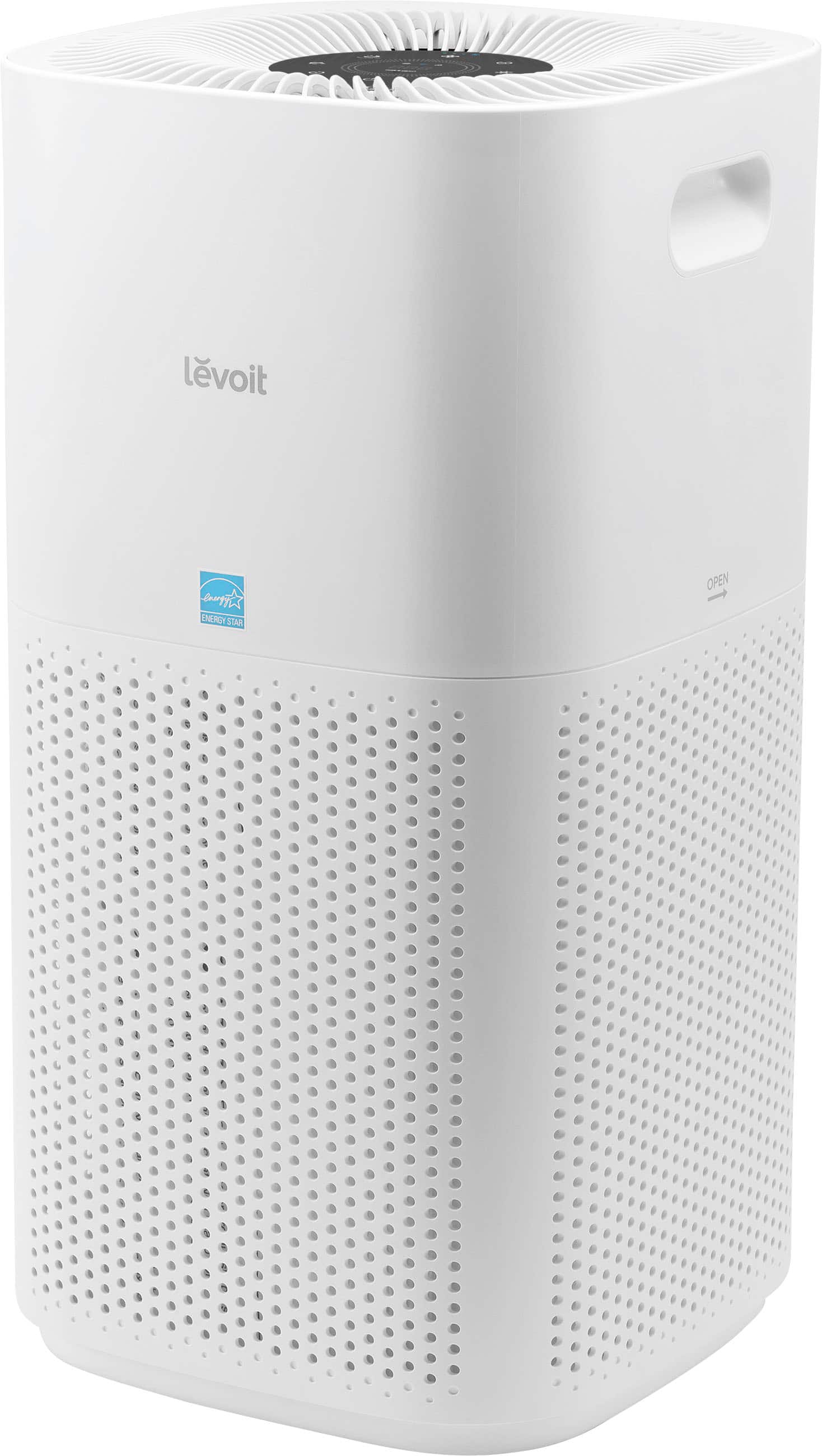 Alt View 12. Levoit - PlasmaPro 600S Smart 635 Sq. Ft True HEPA Air Purifier - White.