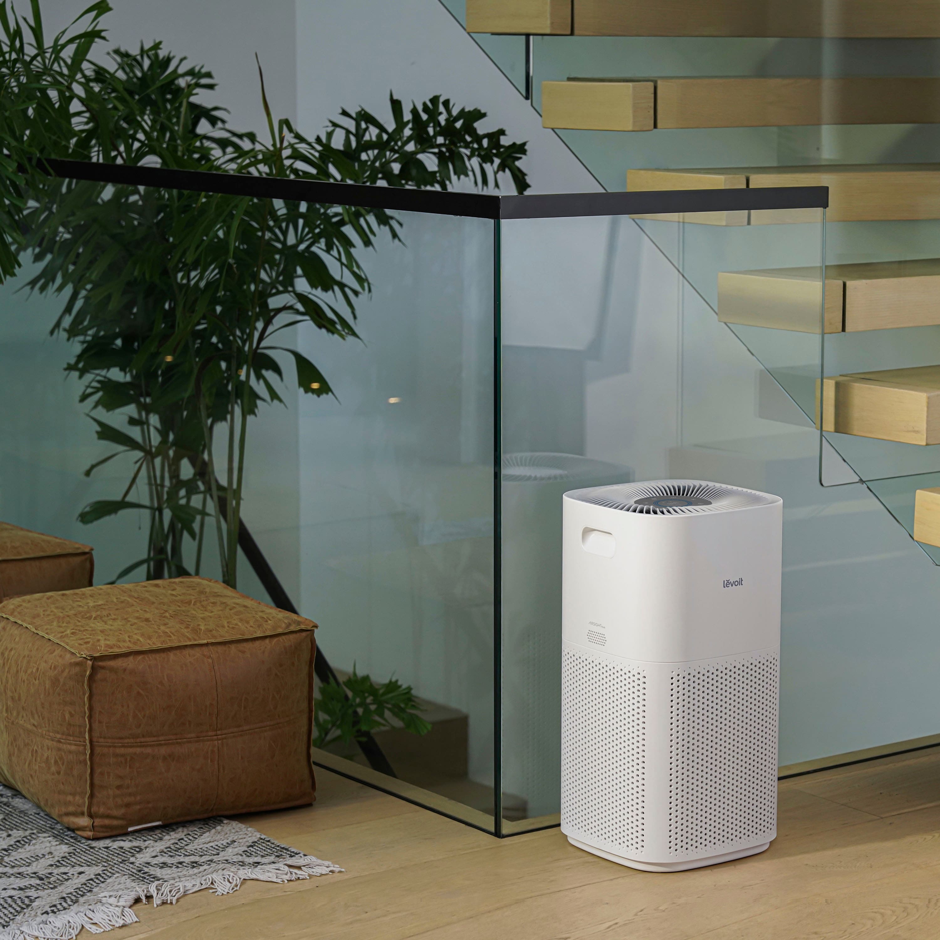 Alt View 19. Levoit - PlasmaPro 600S Smart 635 Sq. Ft True HEPA Air Purifier - White.
