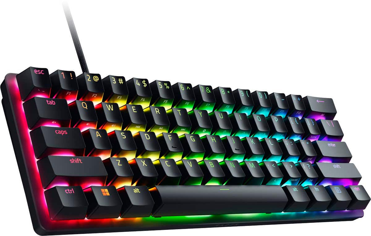 Razer Huntsman Mini: el nuevo teclado gamer de Razer es un 60% con switches  ópticos y teclas PCB