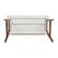 Alt View 18. Alamont Home - Darla Rectangle Modern Laminate Home Office Desk - White/Walnut.