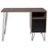Alt View 11. Alamont Home - Woodridge Collection Rectangle Contemporary Laminate Home Office Desk - Rustic.