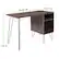 Alt View 12. Alamont Home - Woodridge Collection Rectangle Contemporary Laminate Home Office Desk - Rustic.