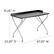 Alt View 12. Alamont Home - Rectangle Contemporary Laminate Home Office Desk - Black.