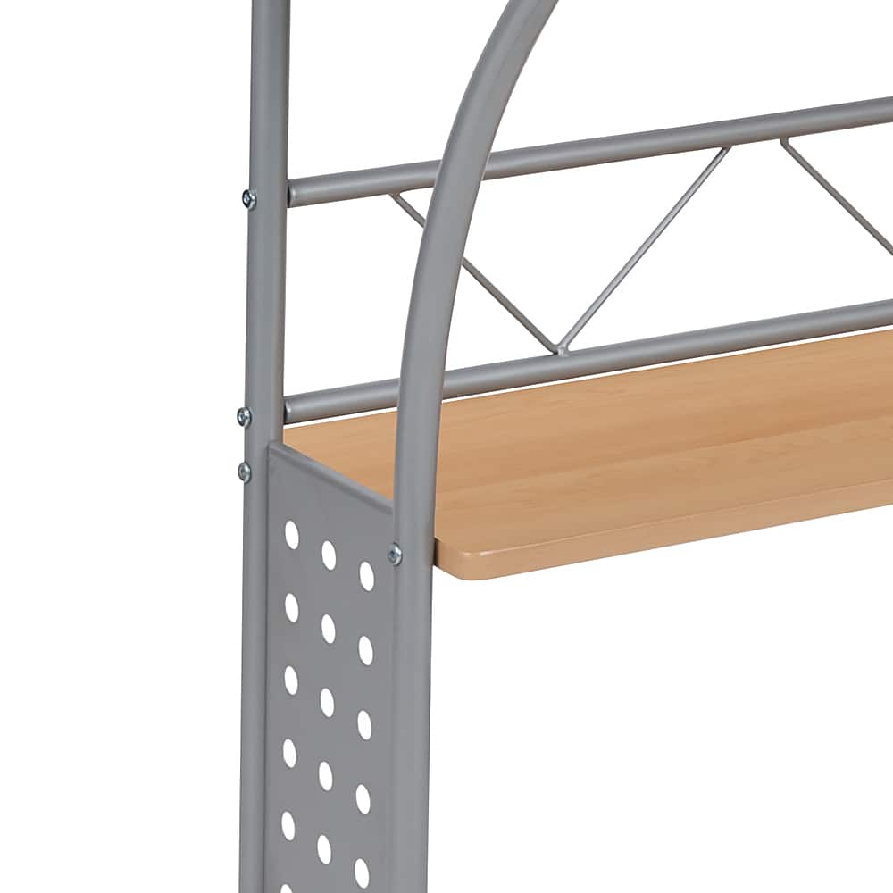 Alt View 18. Alamont Home - Clifton Rectangle Contemporary Laminate Home Office Desk - Maple.