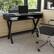 Alt View 12. Alamont Home - Dolly Rectangle Modern Laminate Home Office Desk - Black.