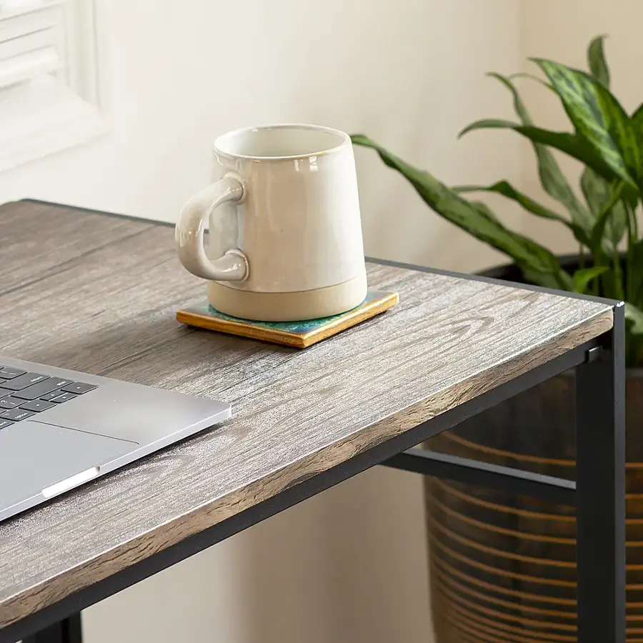 Alt View 16. Alamont Home - Walker Rectangle Modern Laminate  Home Office Desk - Rustic.