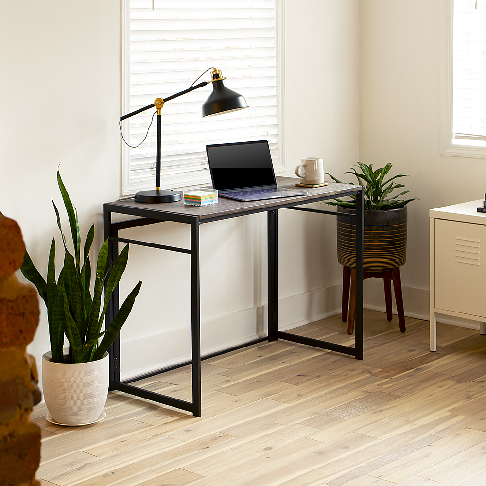 Transmit 60 Wall Mount Wood Office Desk - Las Vegas Furniture Store, Modern Home Furniture