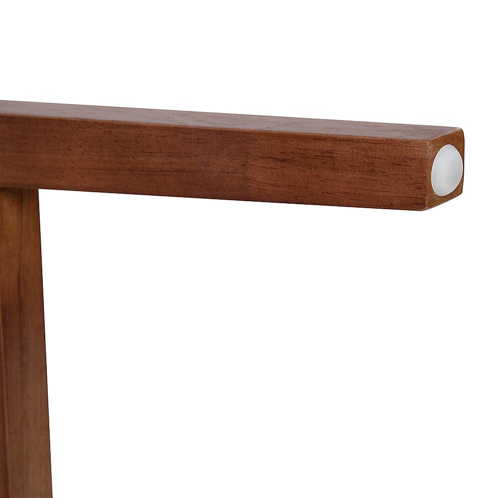 Alt View 19. Alamont Home - Darla Rectangle Modern Laminate Home Office Desk - Black/Walnut.