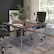 Alt View 14. Alamont Home - Harvey Rectangle Contemporary Laminate Home Office Desk - Black.