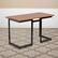 Alt View 11. Alamont Home - Rectangle Contemporary Laminate Home Office Desk with Metal Frame - Cherry.