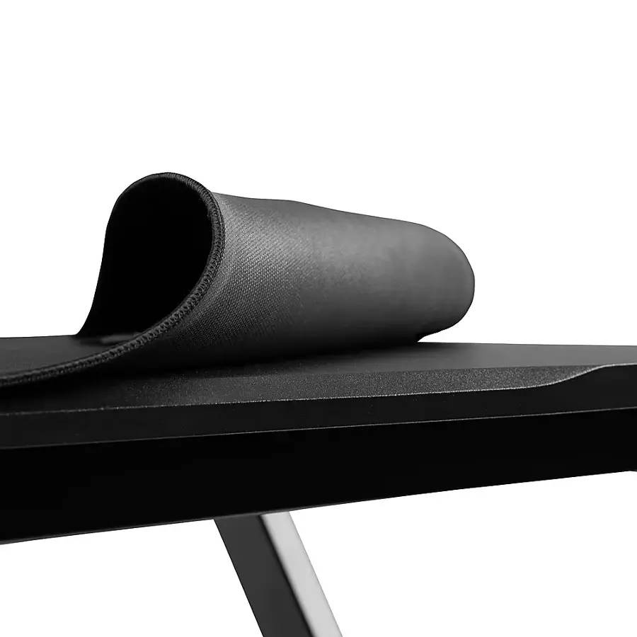 Alt View 23. Alamont Home - Duncan Rectangle Modern Laminate  Gaming Desk - Black.