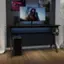 Alt View 12. Alamont Home - Duncan Rectangle Modern Laminate  Gaming Desk - Black.