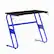 Front. Alamont Home - Fisher Rectangle Contemporary Laminate Gaming Desk - Blue.