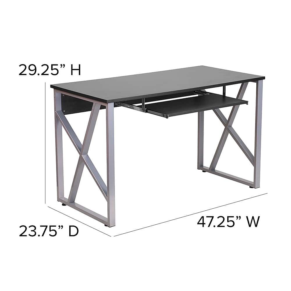 best buy computer desk with keyboard tray