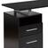 Alt View 16. Alamont Home - Harwood Rectangle Contemporary Laminate 2-Drawer Home Office Desk - Dark Ash.