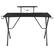 Alt View 11. Alamont Home - Mallot Rectangle Contemporary Laminate Gaming Desk - Black.