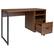 Alt View 13. Alamont Home - Lincoln Collection Rectangle Rustic Laminate Home Office Desk - Rustic.