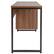 Alt View 14. Alamont Home - Lincoln Collection Rectangle Rustic Laminate Home Office Desk - Rustic.