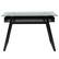 Alt View 11. Alamont Home - Huntley Rectangle Contemporary Glass Home Office Desk - Clear/Black.