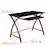 Alt View 13. Alamont Home - Jude Rectangle Contemporary Glass Home Office Desk - Black.