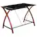 Alt View 14. Alamont Home - Jude Rectangle Contemporary Glass Home Office Desk - Black.