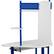 Alt View 16. Alamont Home - Walker Triangle Contemporary Laminate Home Office Desk - Blue and White.