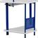 Alt View 17. Alamont Home - Walker Triangle Contemporary Laminate Home Office Desk - Blue and White.