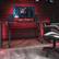 Alt View 12. Alamont Home - Fisher Rectangle Contemporary Laminate Gaming Desk - Black.