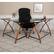 Alt View 12. Alamont Home - Jude L Contemporary Glass Home Office Desk - Black.