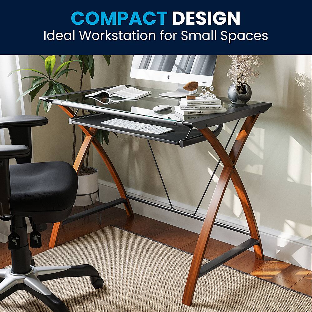 COMPACT DESIGN: Ideal Workstation for Small Spaces.