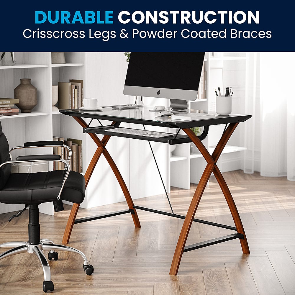 Durable Construction: Crisscross Legs & Powder Coated Braces