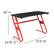 Alt View 13. Alamont Home - Fisher Rectangle Contemporary Laminate Gaming Desk - Red.