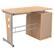 Alt View 14. Alamont Home - Joshua Rectangle Contemporary Laminate Home Office Desk - Maple.