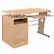 Alt View 11. Alamont Home - Joshua Rectangle Contemporary Laminate Home Office Desk - Maple.