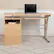 Alt View 12. Alamont Home - Joshua Rectangle Contemporary Laminate Home Office Desk - Maple.